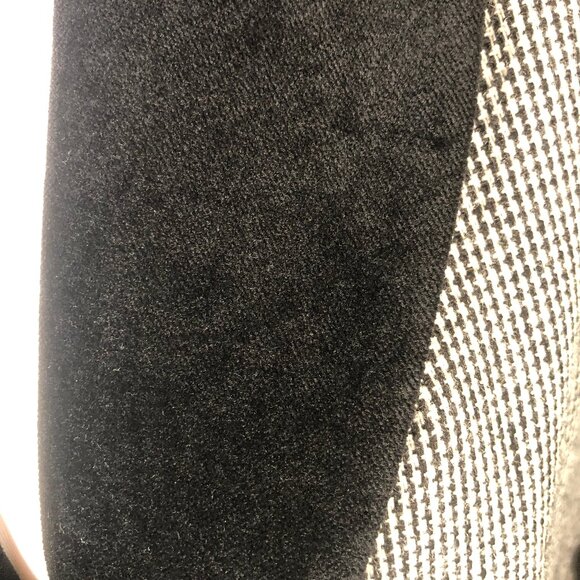 Vintage Evan-Picone Wool Blazer w/ Velvet Shawl Collar – Made in USA, Size 12 - Picture 9 of 16